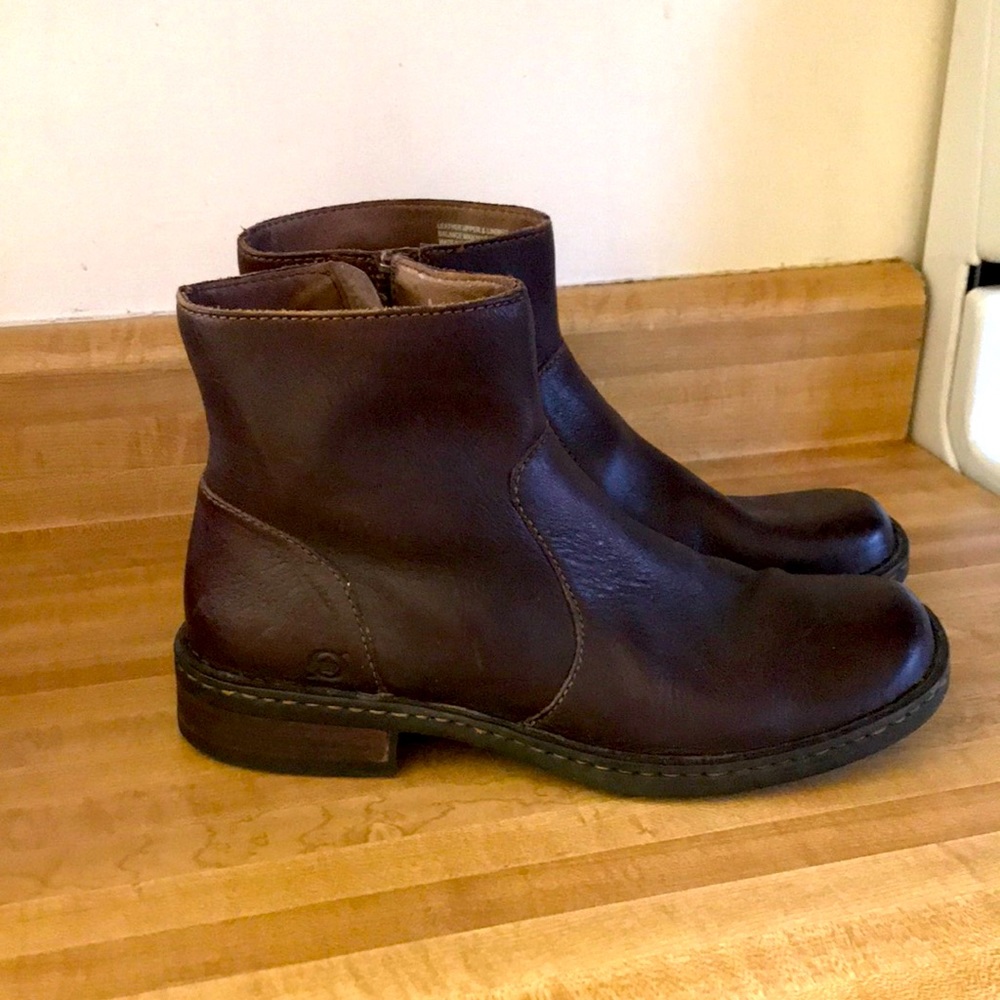 Born Brown Ankle Boots